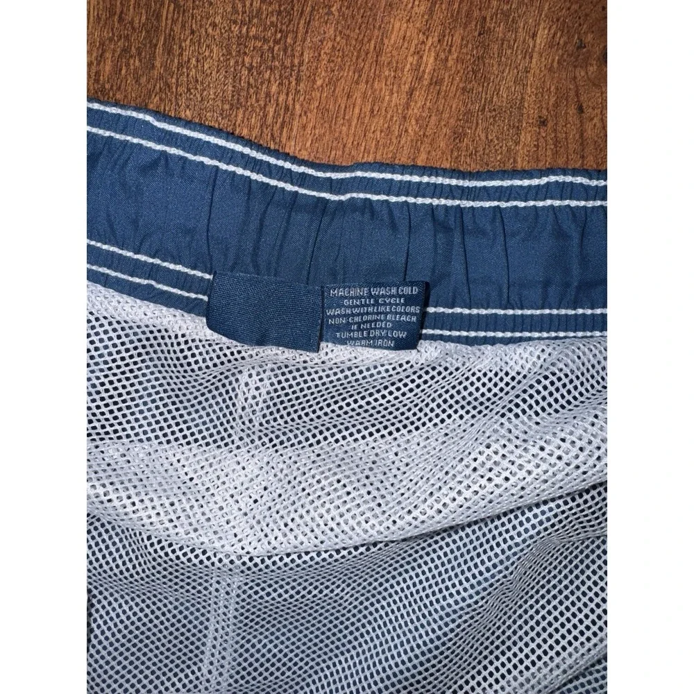 Kanu Surf Mens Swim Trunks Size 5XL Plus Blue Mesh Lining Board Shorts NWT